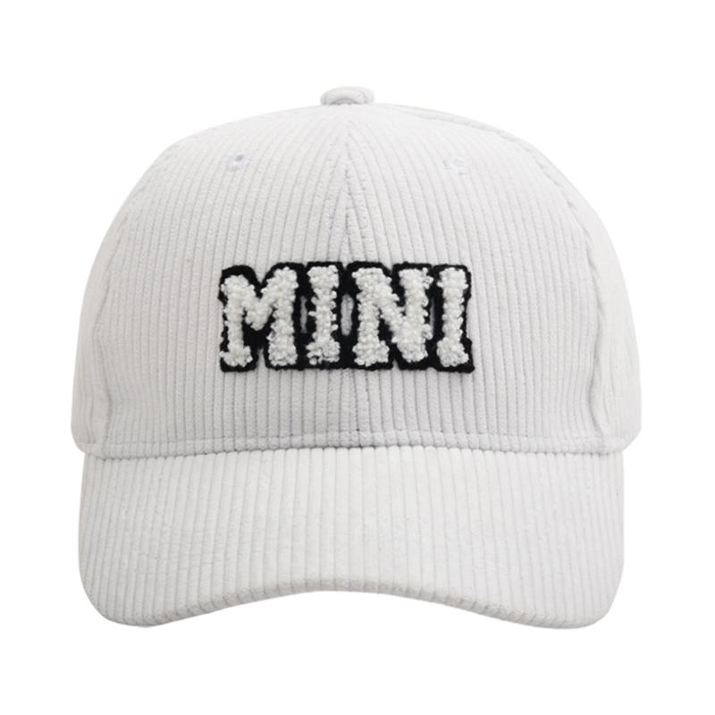 Baseball Hat MAMA Corduroy Baseball Hat Peaked Hat Baseball Sunhat HipHop Hat Parent-child Hat Curved Visor