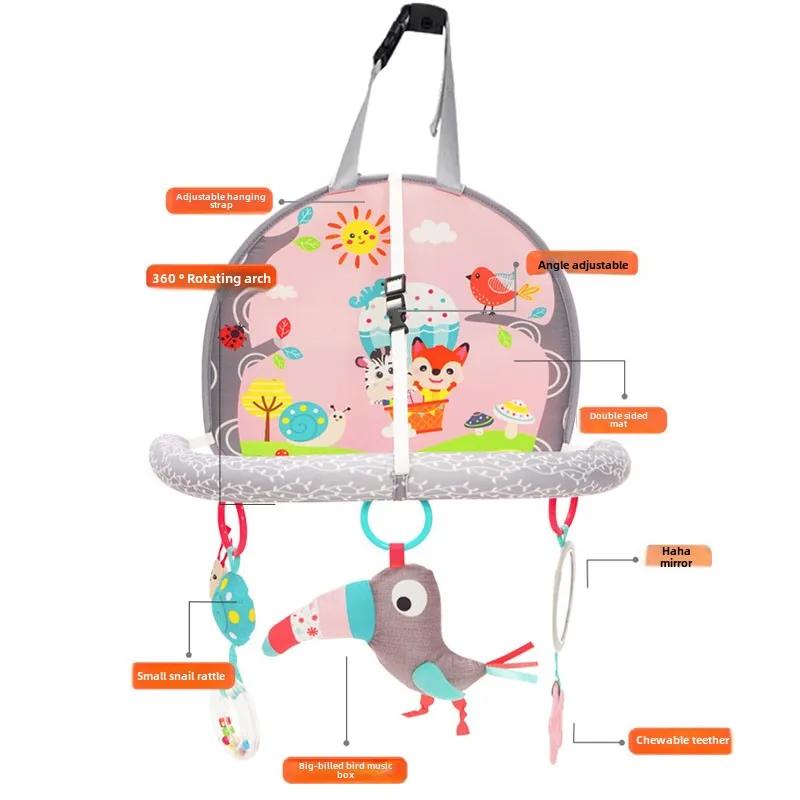 Baby Car Seat Toy for Early Activity Center Kick Play Pendant Toys Baby Stroller Crib Hanging Rattles Sensory Toys Toddler Gifts