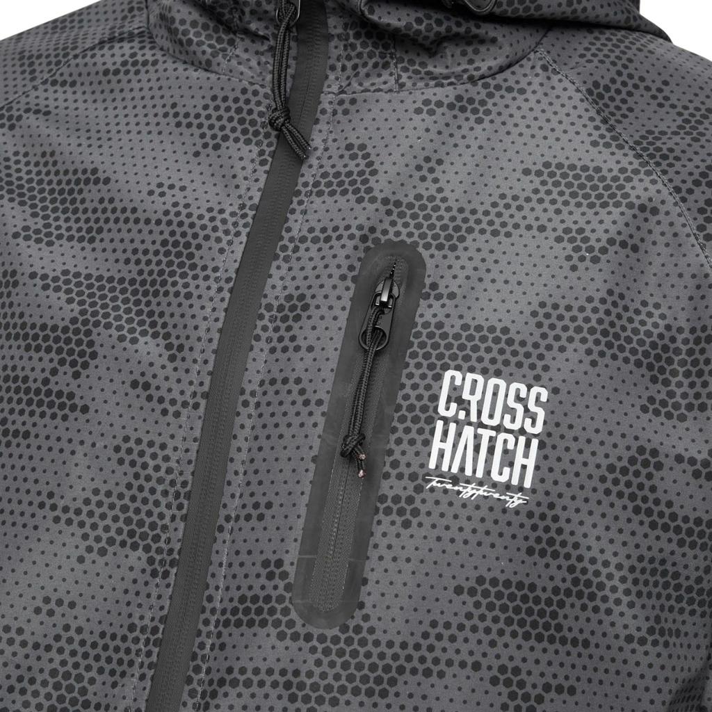 Crosshatch Mens Janscore All-Over Print Jacket