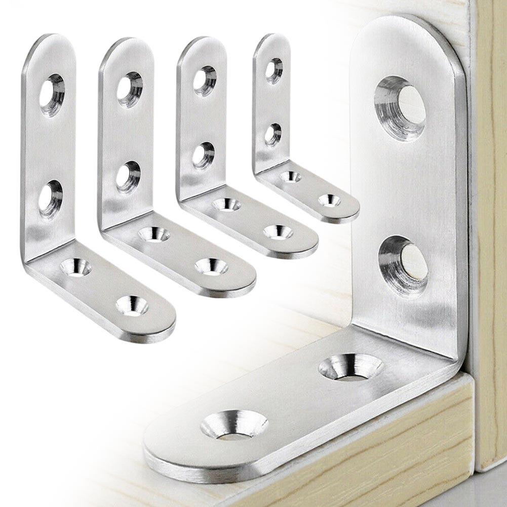 Senkbohrungen Design L-förmige Winkel Edelstahl Ecken