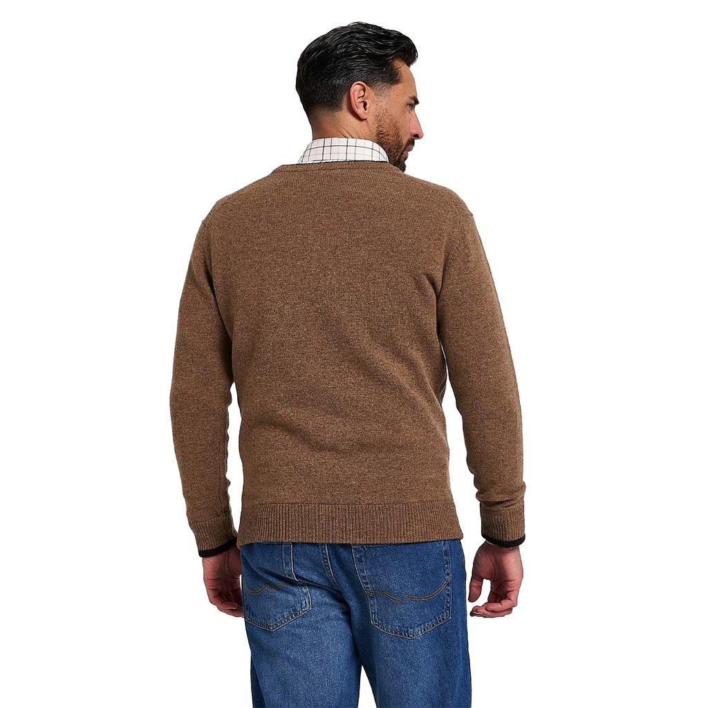 Jack Pyke Mens Knitted Lambswool Crew Neck Jumper