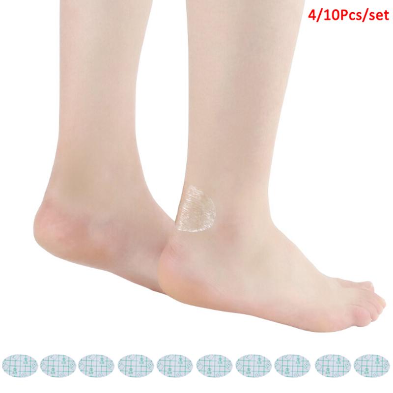 4/10 Pcs Foot Care Skin Blister Plaster Patch Protector Heel Patch Half Yard Pad