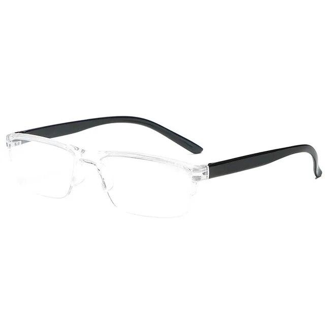 Retro Square Reading Glasses Presbyopic Eyewear Portable Ultralight Presbyopia Eyeglasses Unisex Eyes Glasses with +1.0 To +4.0