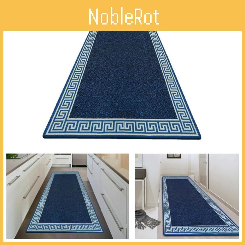 New Chinese-style Geometric Rug For Kitchen And Bedroom Anti-skid And Easy To Clean