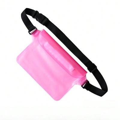 One Fanny Pack, Featuring A Phone Pouch With A Waist Strap, Ideal For Beach Activities