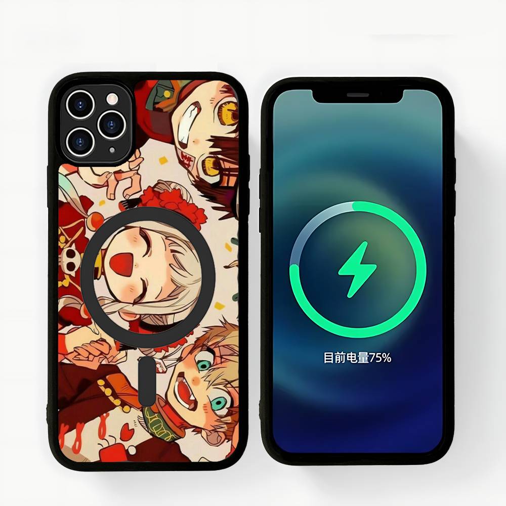 Toilet Bound Hanako Kun Anime Phone Case For IPhone 17 16 15 14 13 12 11 Pro Max For Magsafe Wireless Charger Cover