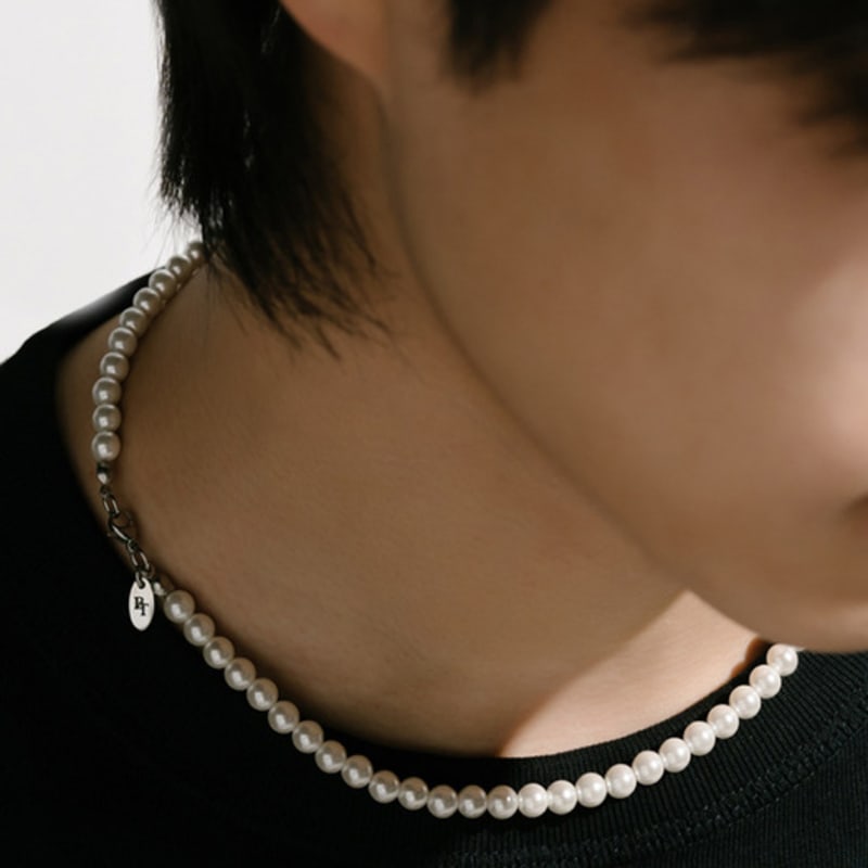 BICYCLE TROPHY BT Pearl Necklace 02 (6mm)