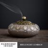 Colour Enamels Plate Incense Burner Home Indoor Aromatherapy Furnace Tea Ceremony Incense Ornament Short Ai Zhu Incense Box