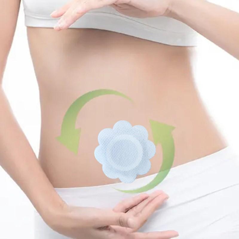 50Pcs/Set Replacement Disposable Castor Oil Pack Self-Adhesive Adhesive Navel Stickers Seepage Resistant Belly Button Protectors