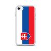 Phone Case – Flag of Slovakia – Compatible iPhone 8 – Soft Case – Resistant and Shockproof - Silicone - Pixelforma