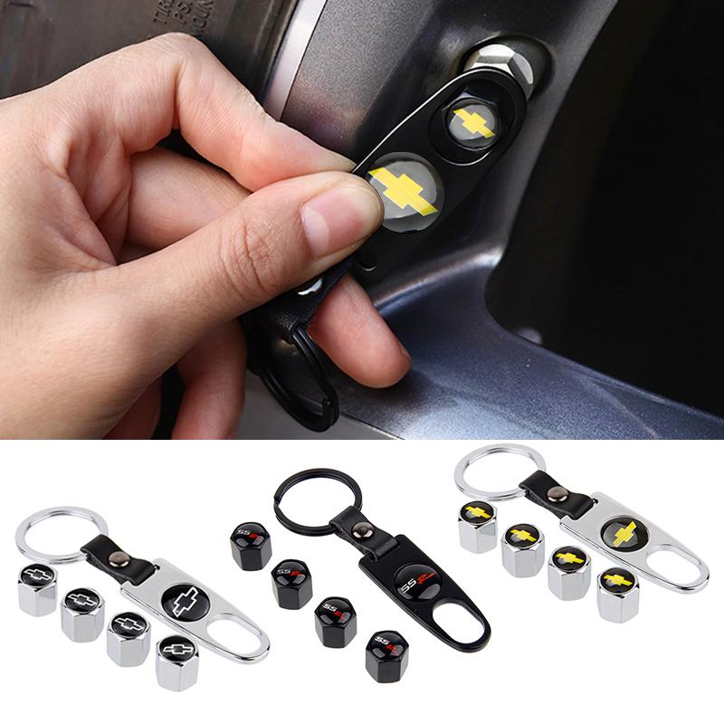 Buy 4pcs Tire Valve Caps + Keychain at affordable prices — free shipping, real reviews with