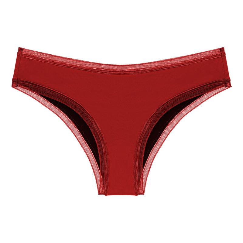 European and American women's menstrual period four-layer sexy lace leak-proof protective menstrual hygiene underwear