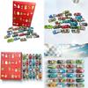 Christmas Countdown Calendar Surprise Racing Blind Box Children Toys For Kids And Adults
