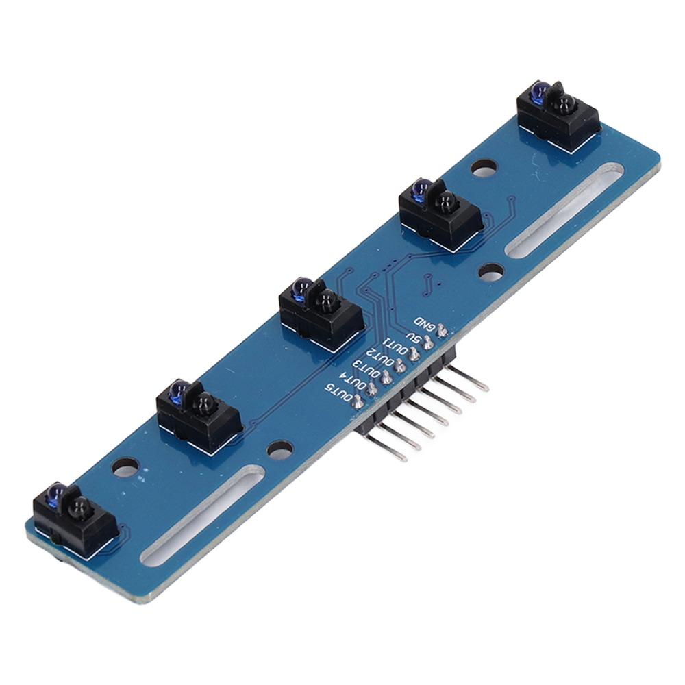 5 Way Tracking Sensor TCRT5000L IR Tracing Module Infrared Reflection Sensor  Educational Kits