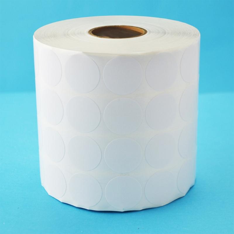 2000 Pieces Circle Blank Labels Code Dot Stickers Printable Self Adhesive Suit for DIY Projects Mailings Scrapbooking