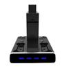 Upgraded PSVR2 Charging Station Stand Controller Charging Dock Station with VR-Headset Display Stand Controller Chargers