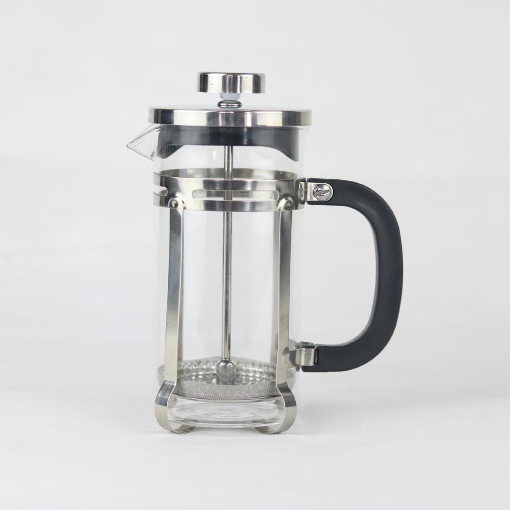French Press Glass Coffee & Tea Maker - Pour-over, Hand-press, Cold Brew Pot & Infuser