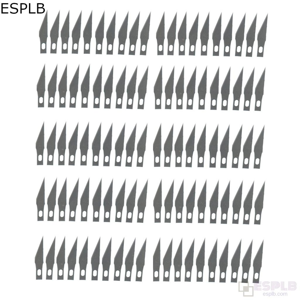 50/100 szt. #11 Ostrza skalpela Stal nierdzewna Grawerowanie Metal Rzeźbienie w drewnie Nóż Zamiennik Ostrza rzemieślnicze