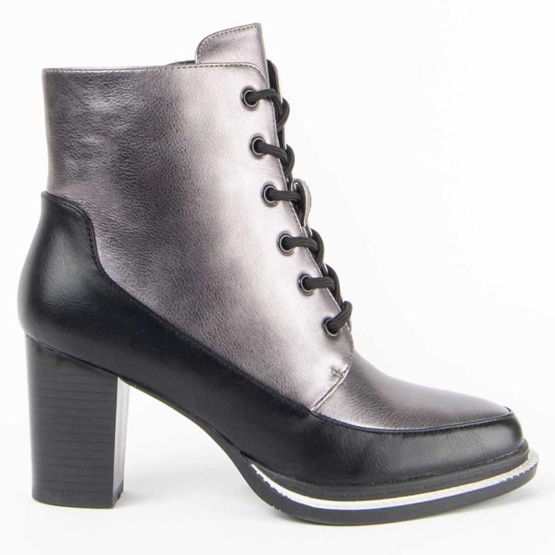 Botín De Tacón Para Mujer.  Montevita  Vareli3  100708