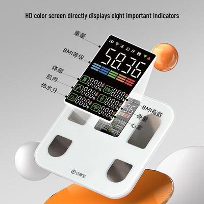 YunKangBao Smart Body Fat Scale with Large Color Display (CN Version)