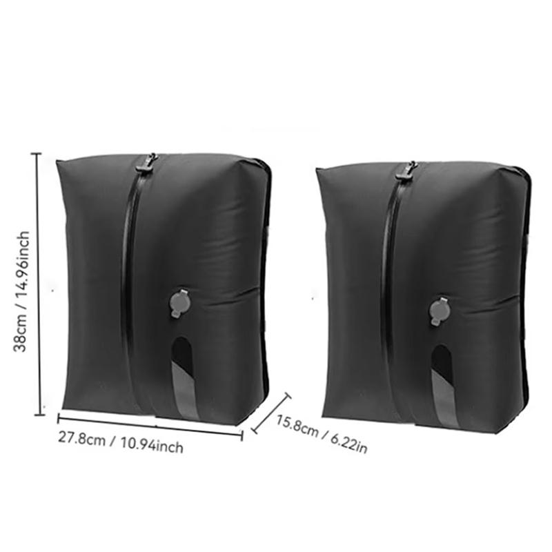 1pc Vacuum Compression Bag Travel Outdoor Hiking Luggage Clothes Storage Bags Sealed Waterproof Dustproof Clothing Organizer