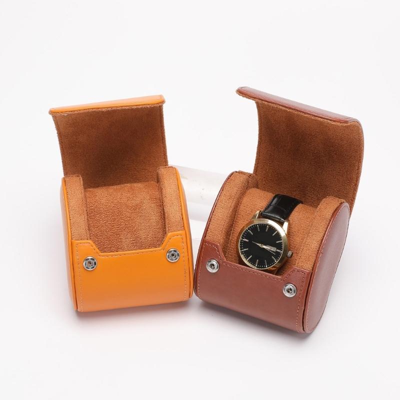 Watch Storage Box Watch Roll Case Watch Jewelry Organizer PU Material for Watch