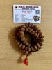 LAB CERTIFIED 108+1 Bead Rudraksha Mala 10 Mukhi 10 Faces (10 Mm Bead) Lord Shivas Rosary Jaap Mala Yoga Prayer Healing, Rare Rudraksha