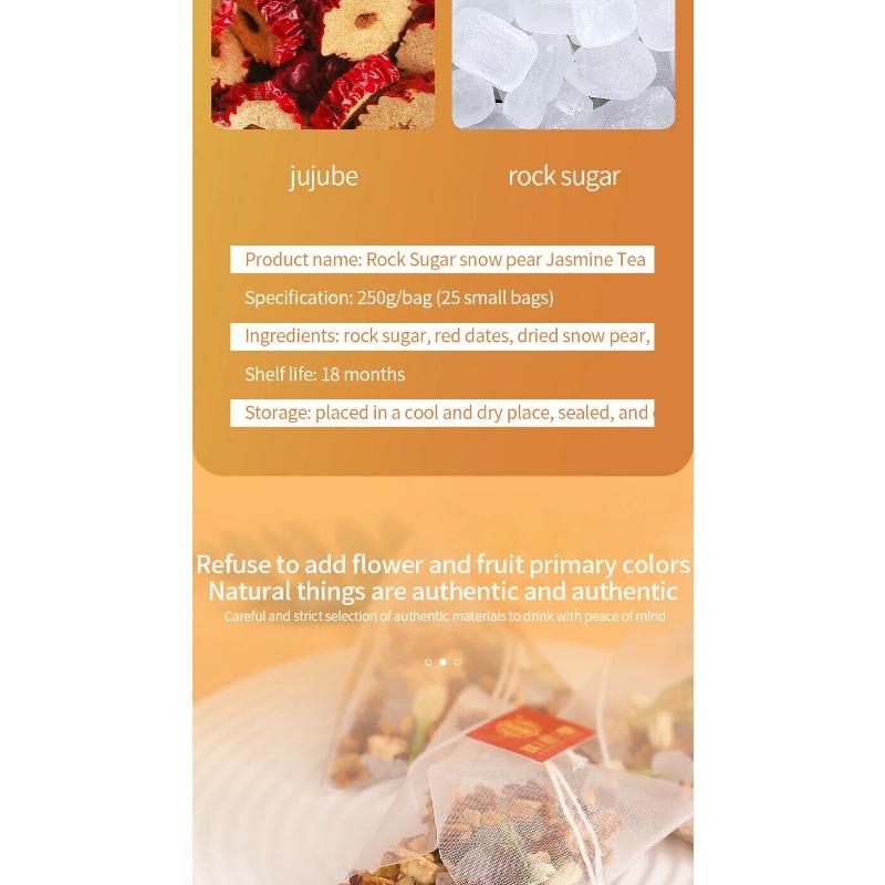 Rock Sugar Snow Pear Jasmine Tea Herbal Tea 250g