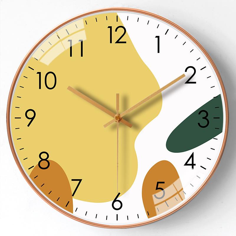 

10-дюймовые 25 см креативные современные настенные часы для дома, гостиной, спальни, бесшумные настенные кварцевые часы
