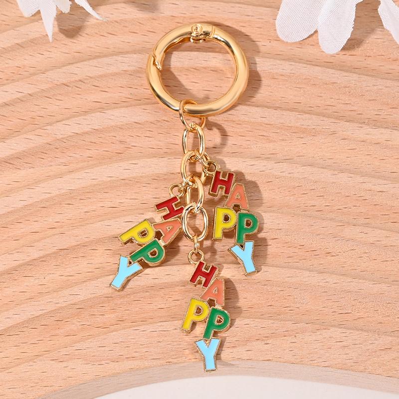 New Christmas Tree Santa Claus Keychains Bag Charm For Women Exquisite Bag Pendant Car Key Ring Jewelry Christmas Gift