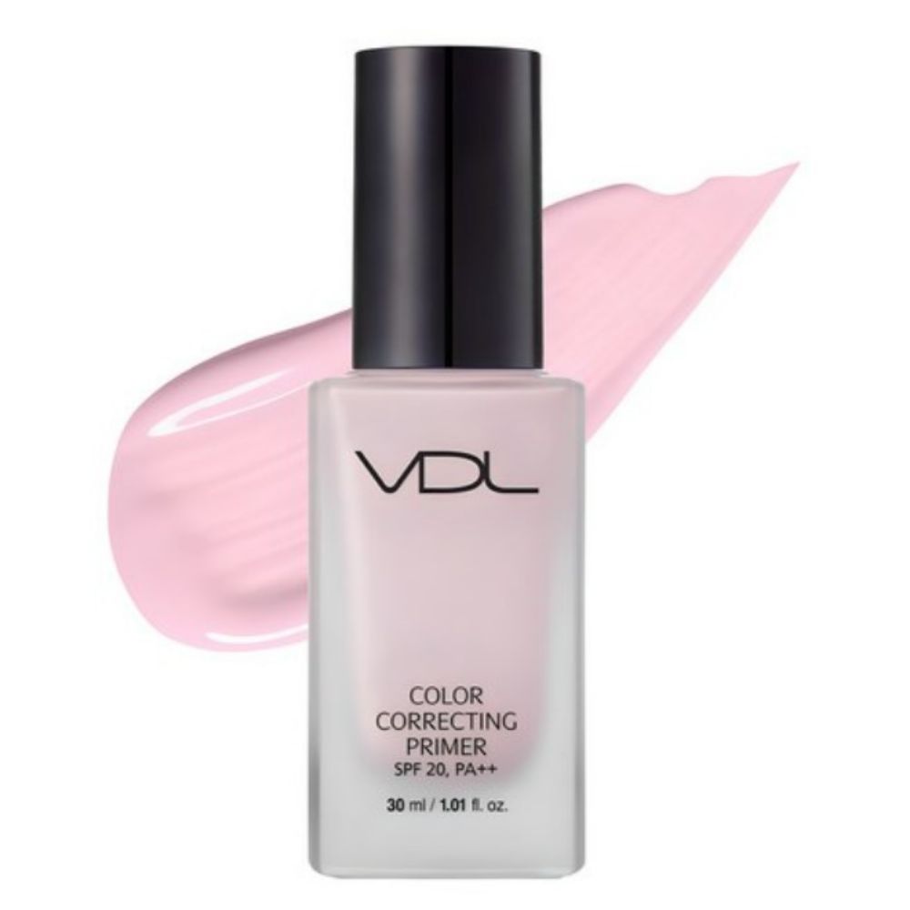VDL Color Correcting Primer Rose Quartz Pink Brightening Tone-Up Makeup Base 30ml