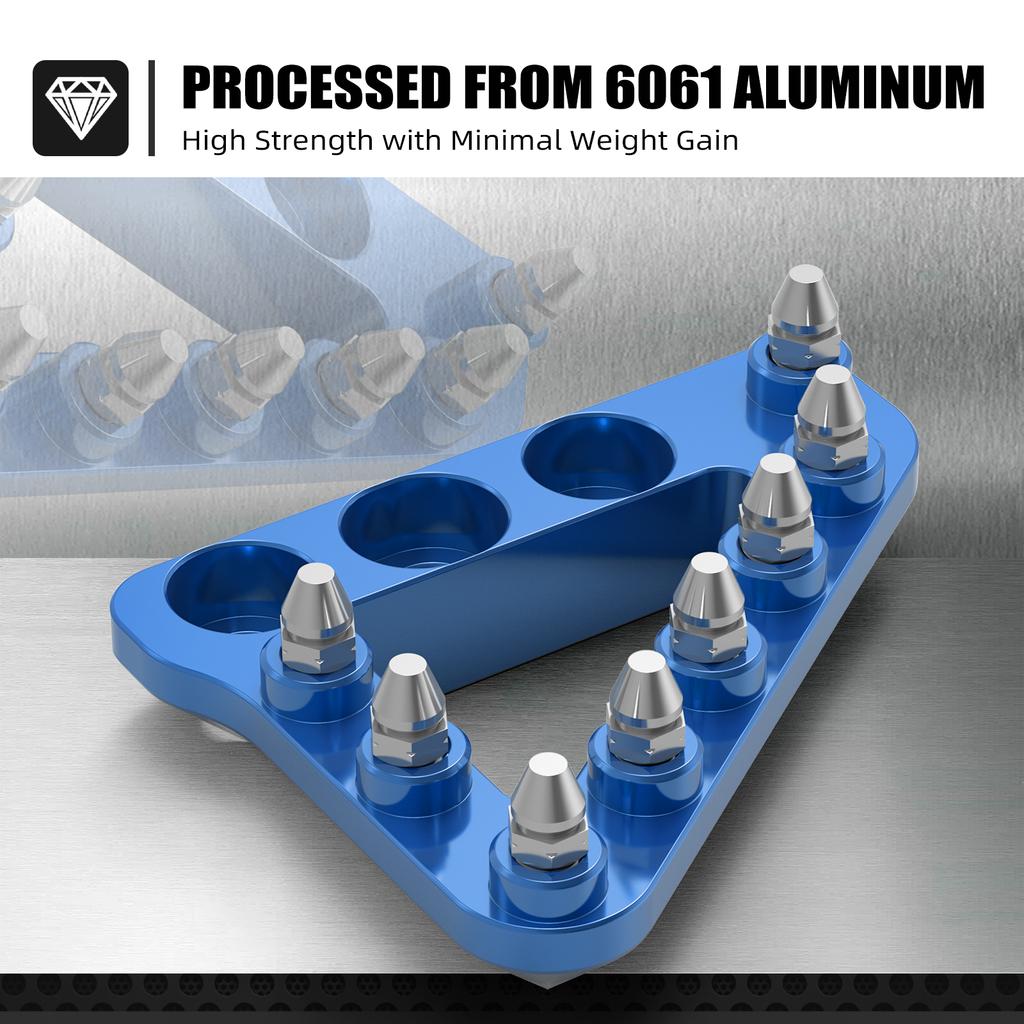 NICECNC For Sherco SE-R 300 SEF-R 300 SE-R 250 SEF-R 250 2014-2019 SEF-R 450 2015-2019 2018 2017 Rear Brake Pedal Step Tip Plate