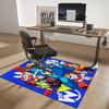 1pc Mega Man Anime Cartoon Design Office Chair Mat Non-Slip Carpet for Home Decor, Living Room, Bedroom, Game Room - Perfect Gift for Fans!Y095