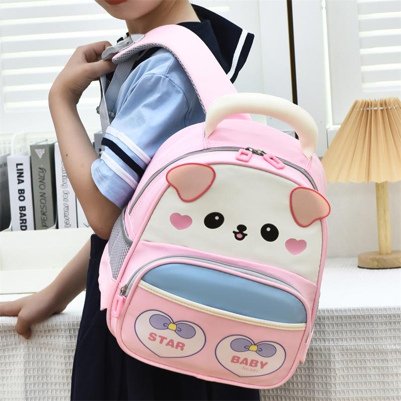 Cartoon Cute Backpack New Schoolbag Student Light Back Protection Children's Backpack Large Capacity Splash-proof Backpack