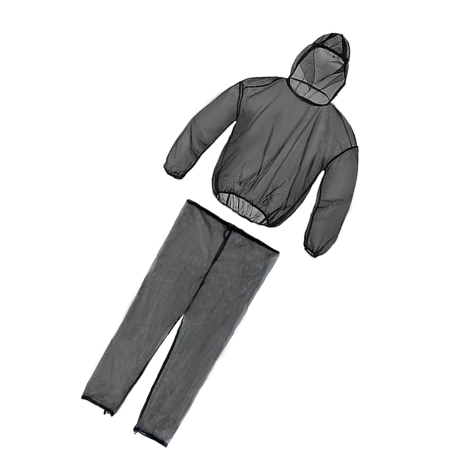 

Light weight Mosquitoes Repellents Outdoor Suit Regulable Elastics Cuffs for Hiking And Camping Exploration 1
