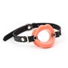 New Soft Lips Shape Mouth Gag Bdsm Open Breathable Leather Play Ball Flirting Mouth Toy Open Mouth Gag Cosplay Bondage Sex