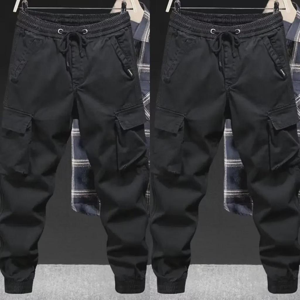 2024 Men's Trendy Multi-Pocket Casual Work Trousers