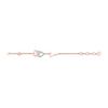 Philipp Plein Jewelry ROCKED HEARTS PJZEA12BU Rose Gold Bracelet In Stainless Women's Steel.