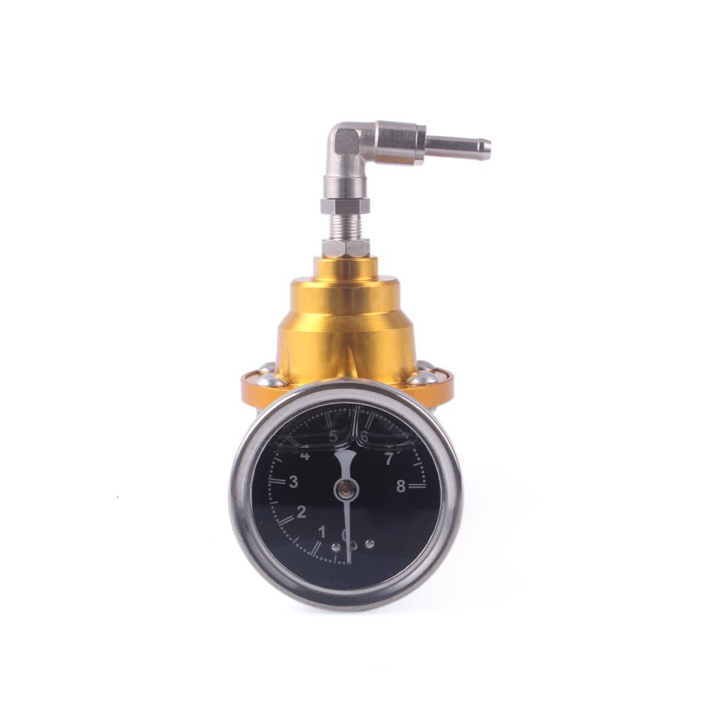 Universal Adjustable Fuel Pressure Regulator Tomei Type With Original Gauge and Instructions AN6 1/8NPT  RS-FRG003