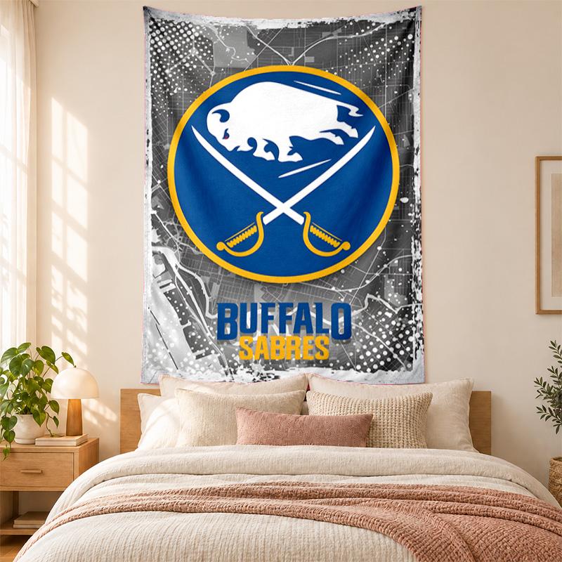 Buffalo Sabres Tapestry highquality for decorating living room bedroom dorm walls ideal as bedroom wallart orholiday gift