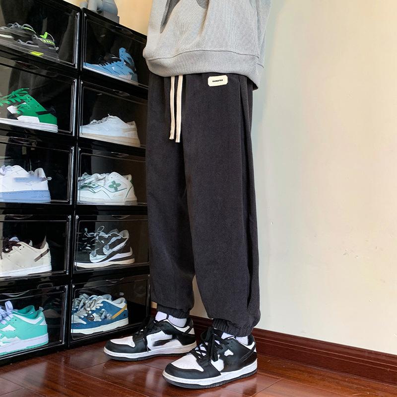 

Мужские свободные спортивные брюки, летние модные универсальные спортивные штаны, повседневные брюки M