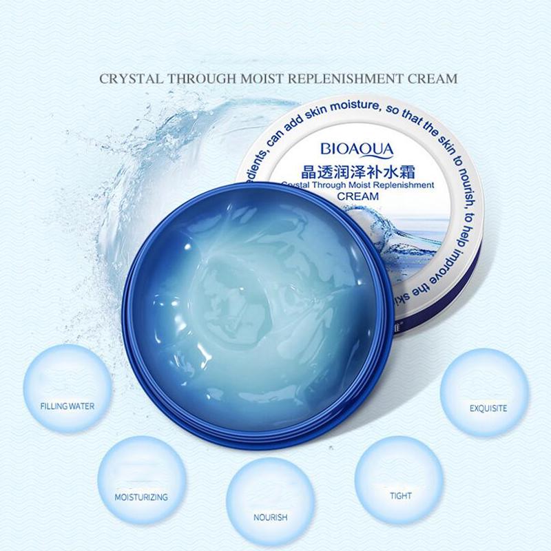 Hyaluronsäure-Gesichtscreme, feuchtigkeitsspendend, Anti-Falten-Hydration, Aufhellung, Anti-Aging-Hautpflege