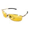 Night Night Glasses for Driving At Day Night Yellow Lens [luckinsell] Sunglasses, Men's Night, UV400, Ultra-lightweight, Outdoor, & Use, (Gold Frame)