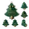 Christmas Pendant Xmas Tree Stocking Shape 2D Acrylic Seaside Festive Decoration with Lanyard Beach House Holiday Decor