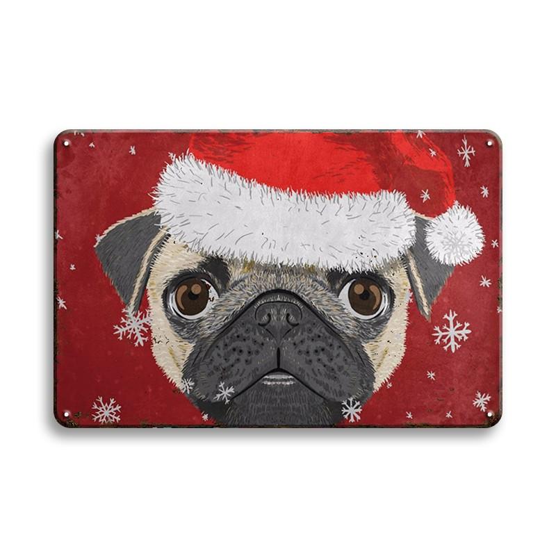 INEED Vintage Pet Plaque Cat Dog Metal Tin Sign Pub Bar Home Decor Lion Corgi Shepherd Art Poster Retro Decor Wall Iron Plate