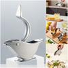 Silver Orange Squeezing Tool Bird Shaped Handheld Tool Mini Manual Juicer  Fruit Squeezing