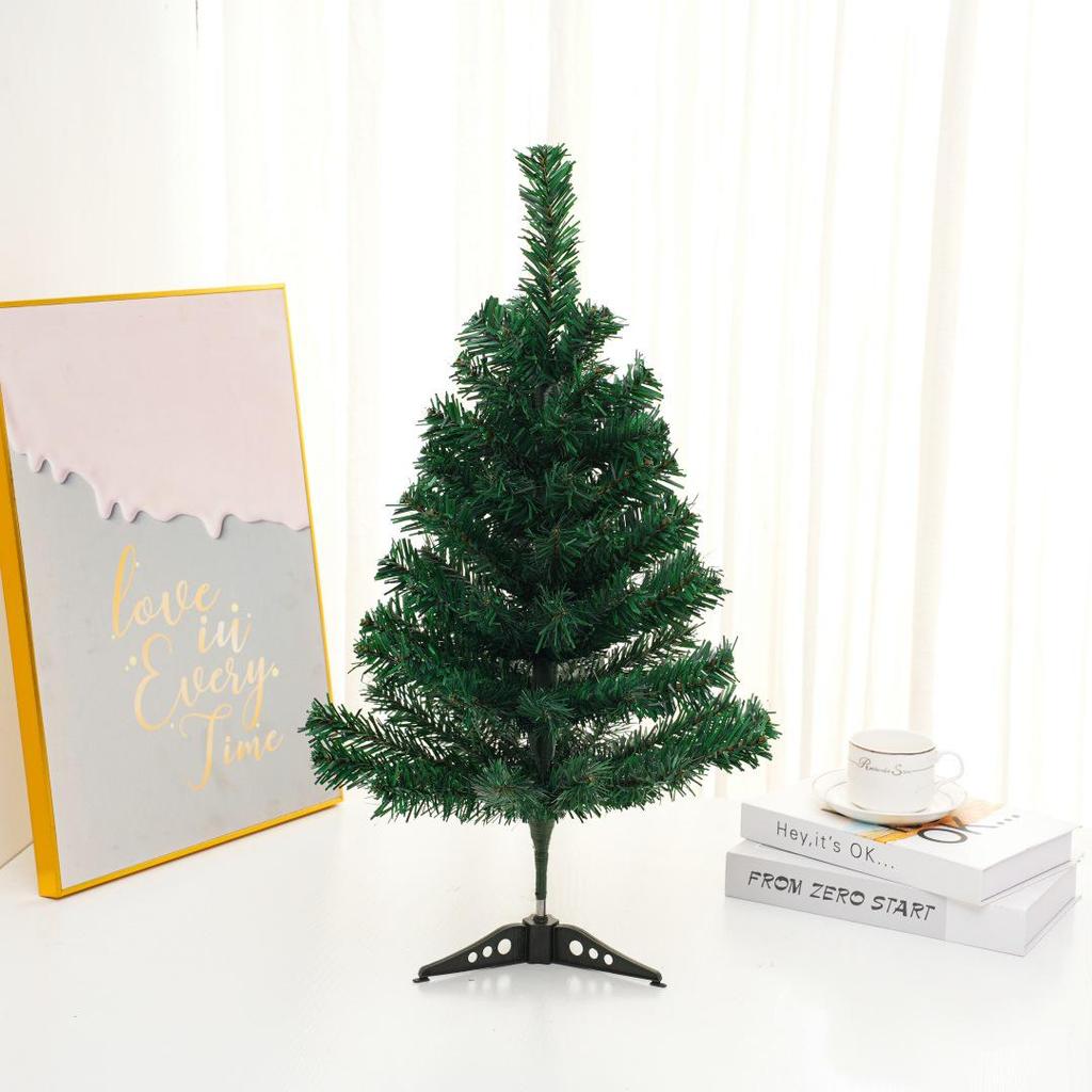 Mini Pink Tabletop Christmas Tree Ornament, 45/60cm - Festive Holiday Decoration