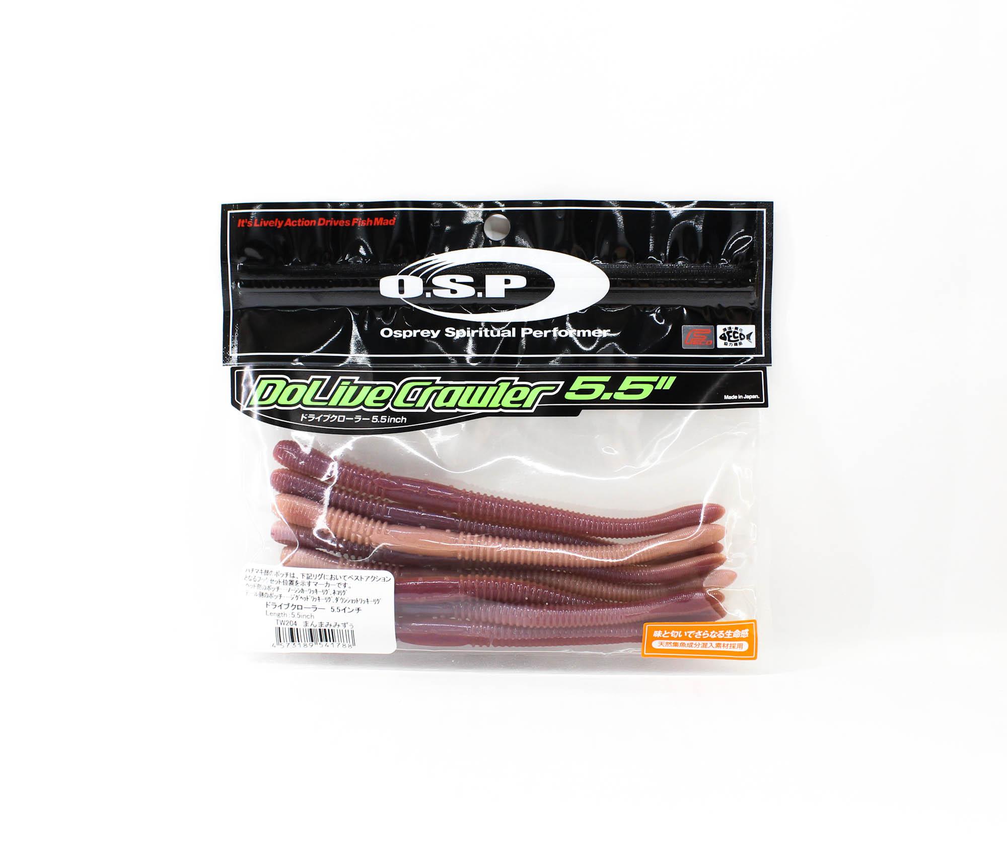 

OSP Soft Lure Dolive Crawler 5.5 Inches TW-204 (1788)