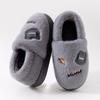Qidashun new cotton slippers, bag heel indoor and outdoor plush cotton shoes warm and thickened couple cotton mop winter