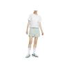 Nike Round Neck Pocket Sports Casual Short Sleeve T-Shirt Women Tops White DN4852-100